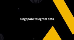 singapore telegram data